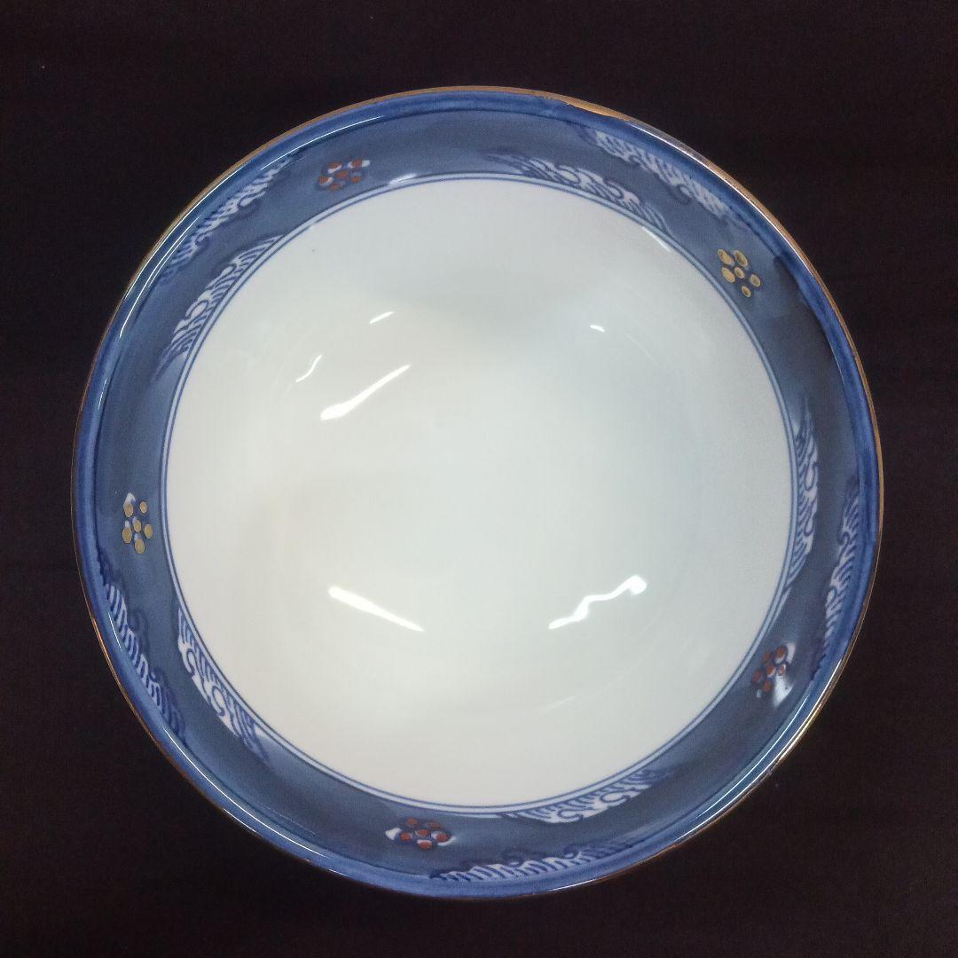 835.新品未使用/古伊万里 /美濃焼/大名丼５個＆刺し身鉢＆千代久セット