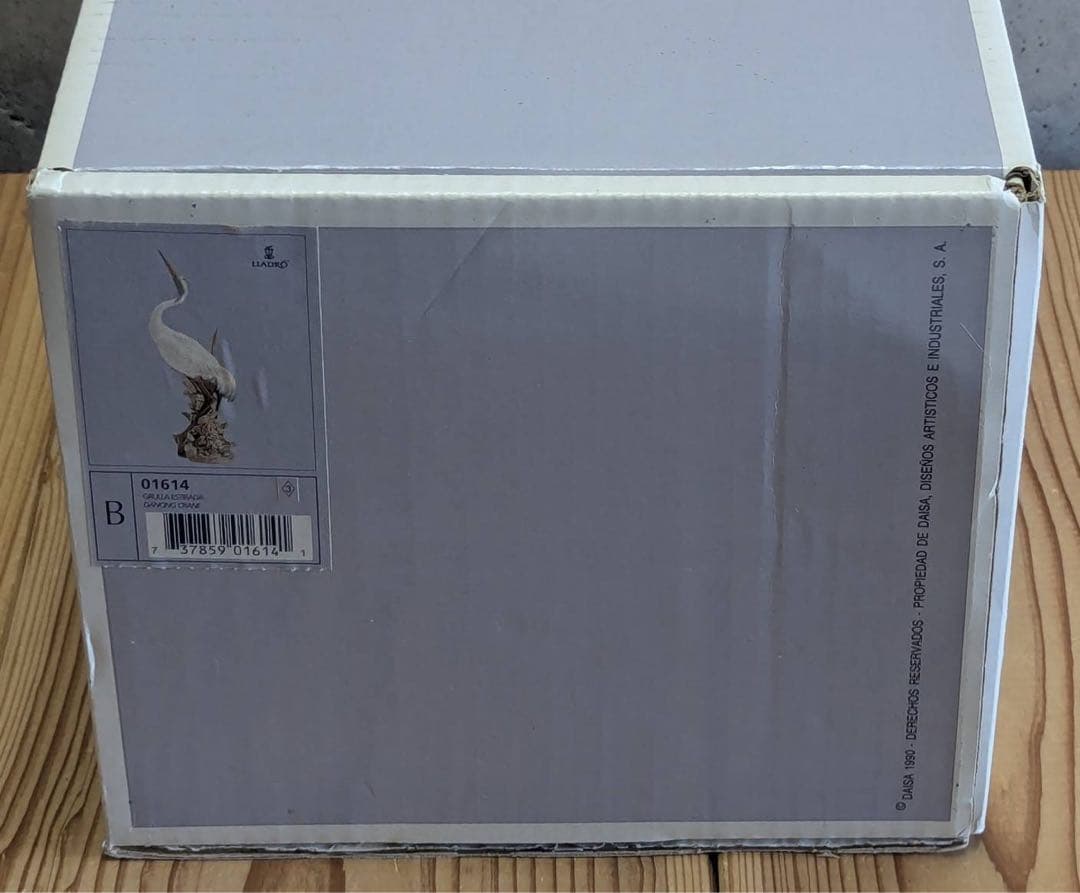 Lladro 白鷺の陶器彫刻 01614