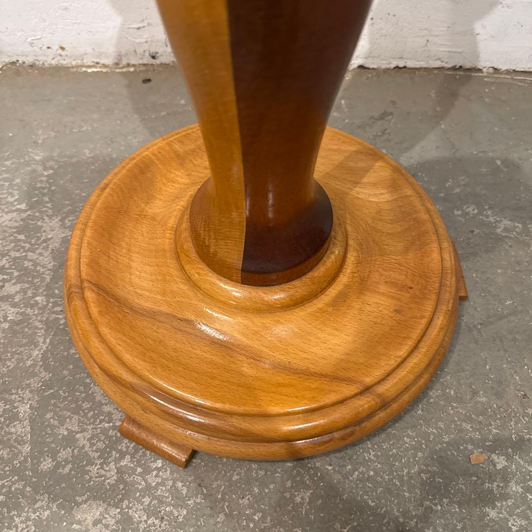 ヴィンテージ　木製サイドテーブル　　花台