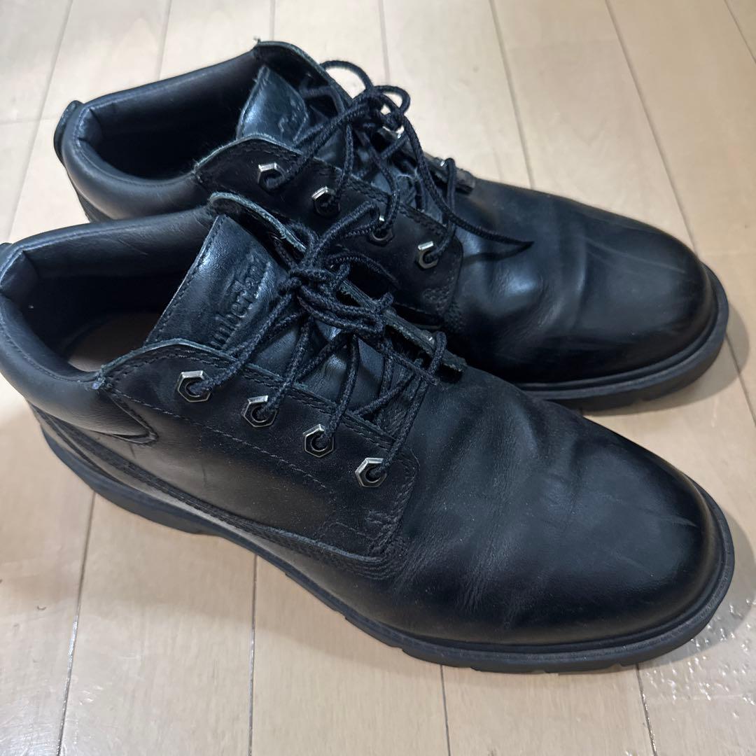 ティンバーランドブラックスニーカーswag