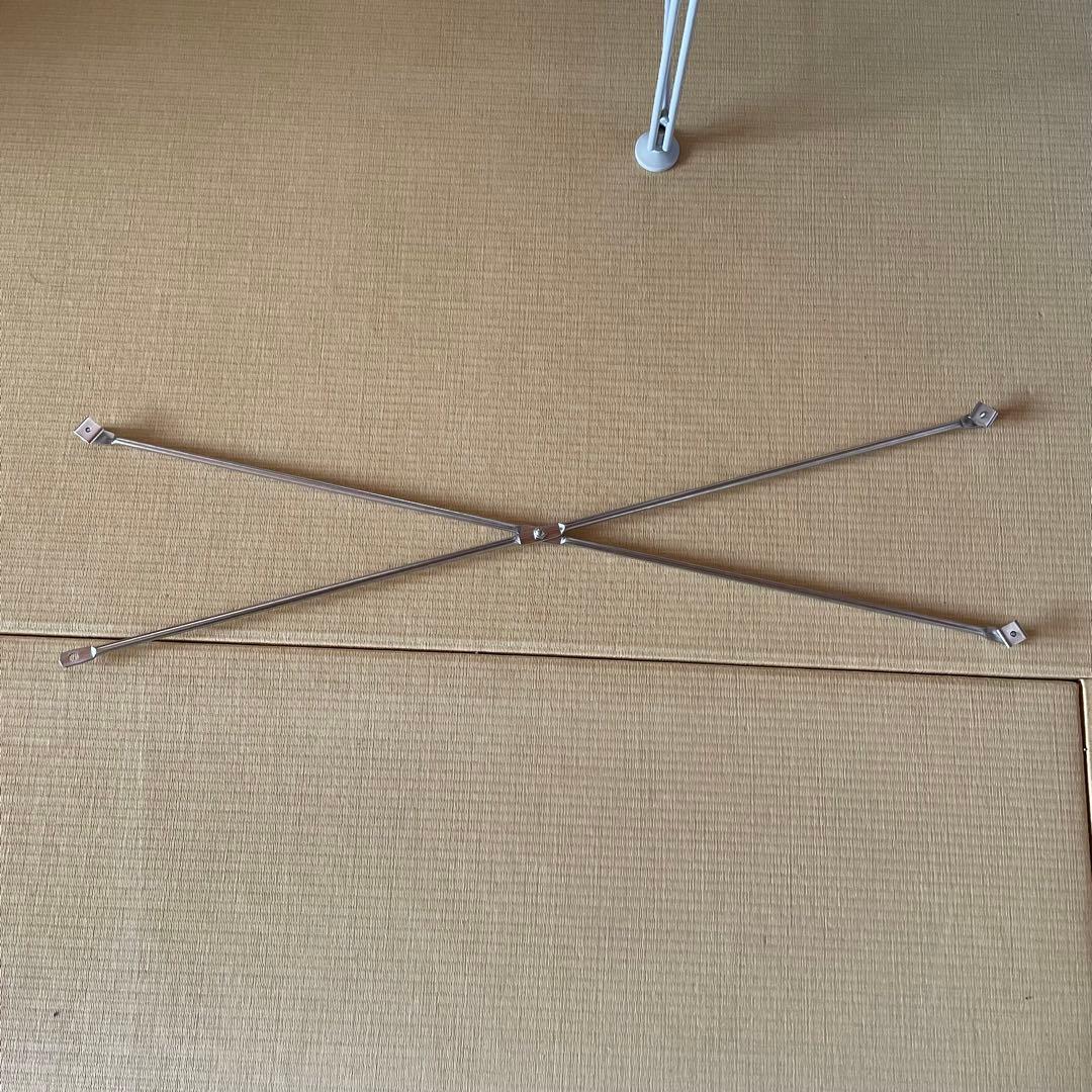 無印良品　スチールユニットシェルフ　ガラス開戸