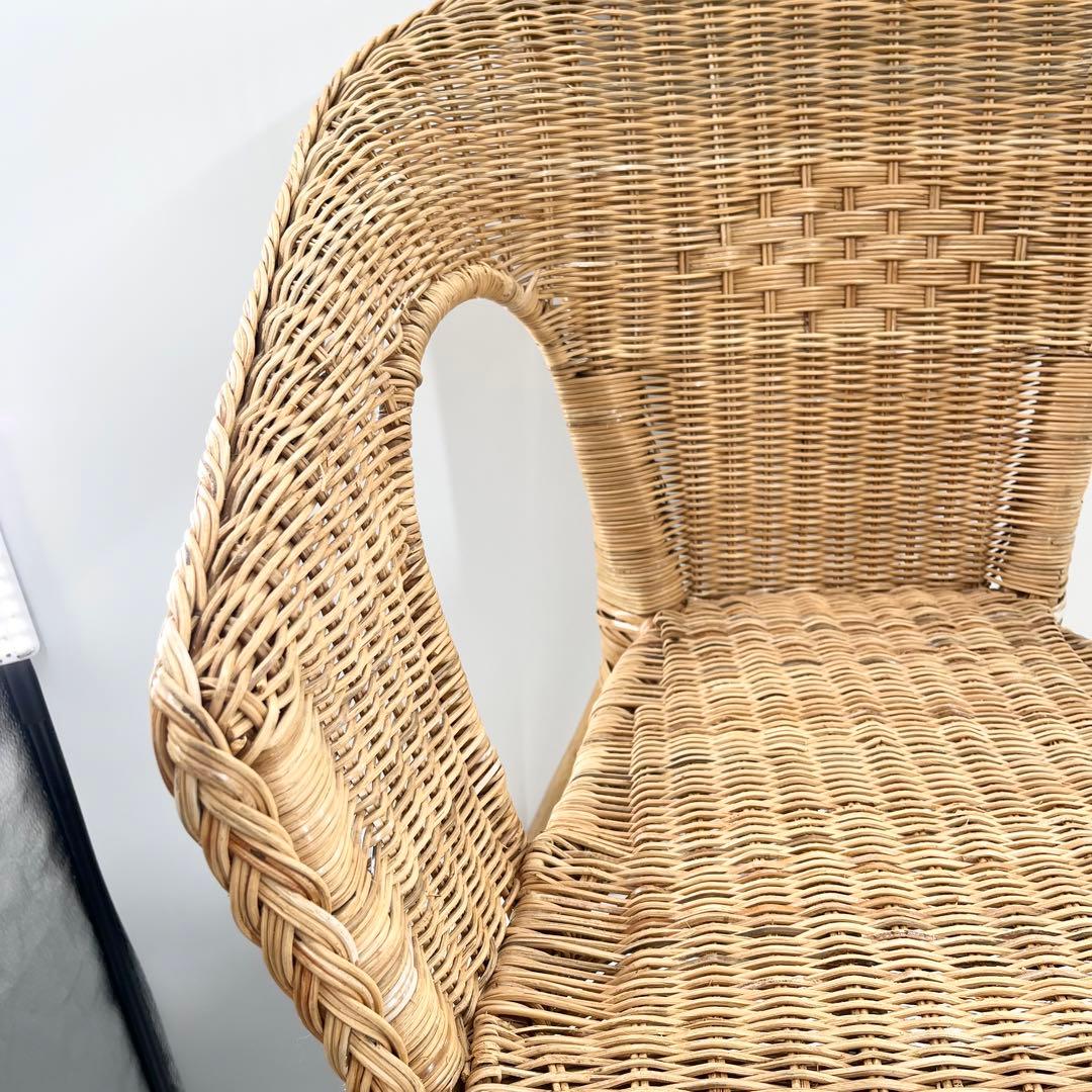 良品 IKEA イケア ラタンチェア アームチェア 籐 アーゲン AGEN