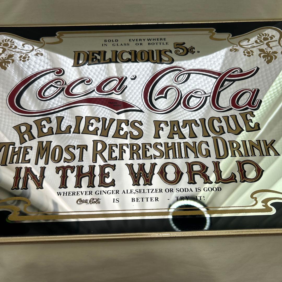 コカコーラ　パブミラー