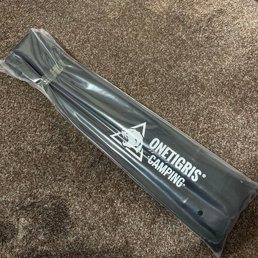 ワンティグリス ハイランダーコラボ　A型フレームテント　キャノピーポール付き