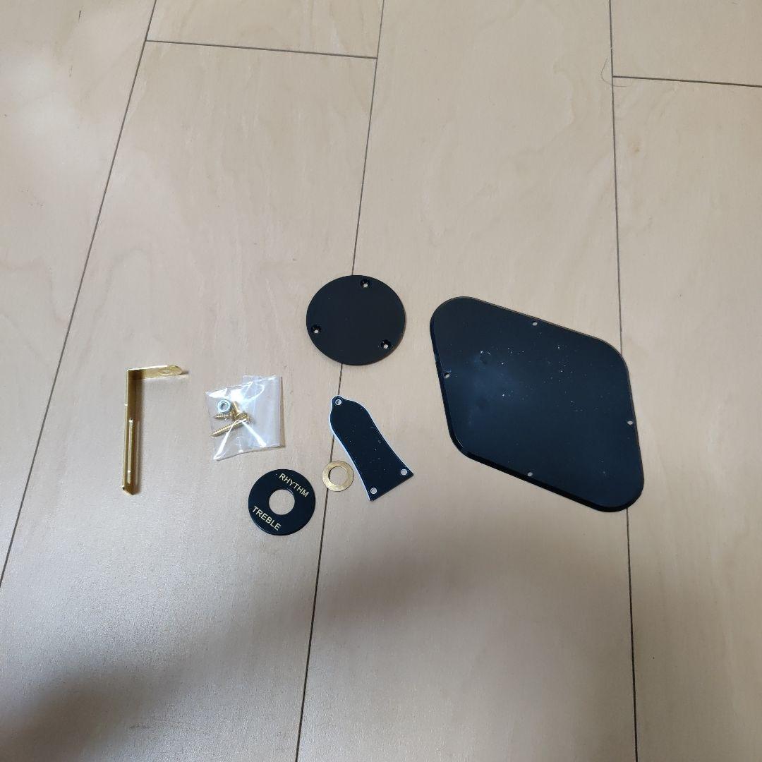 Blitz ホワイト レスポール エレキギター ロック式ペグ