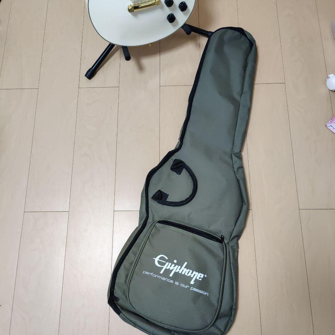 Blitz ホワイト レスポール エレキギター ロック式ペグ