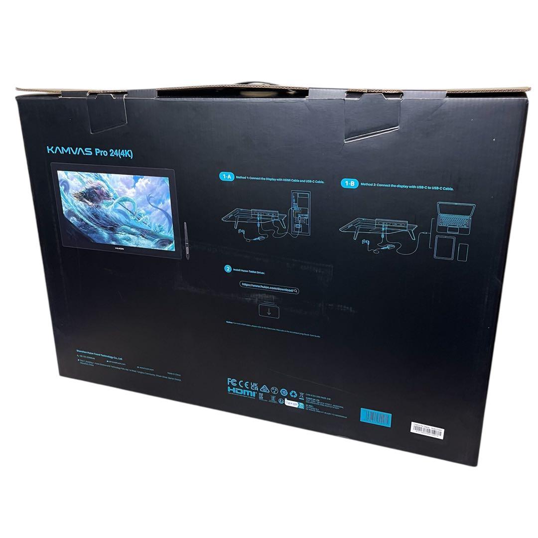 HUION Kamvas Pro24 (4K) 液タブ イラスト マンガ 写真