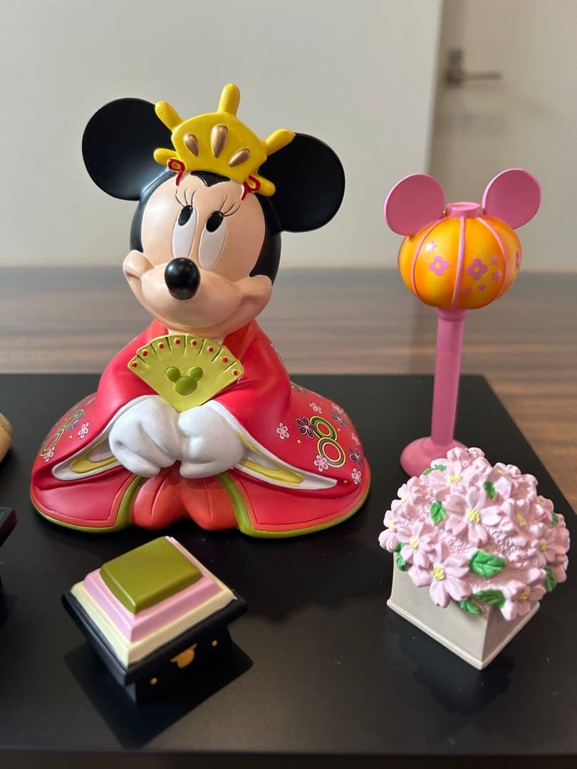 【値下げ】ミッキーミニー ひな祭り 親王飾り　ベルメゾン