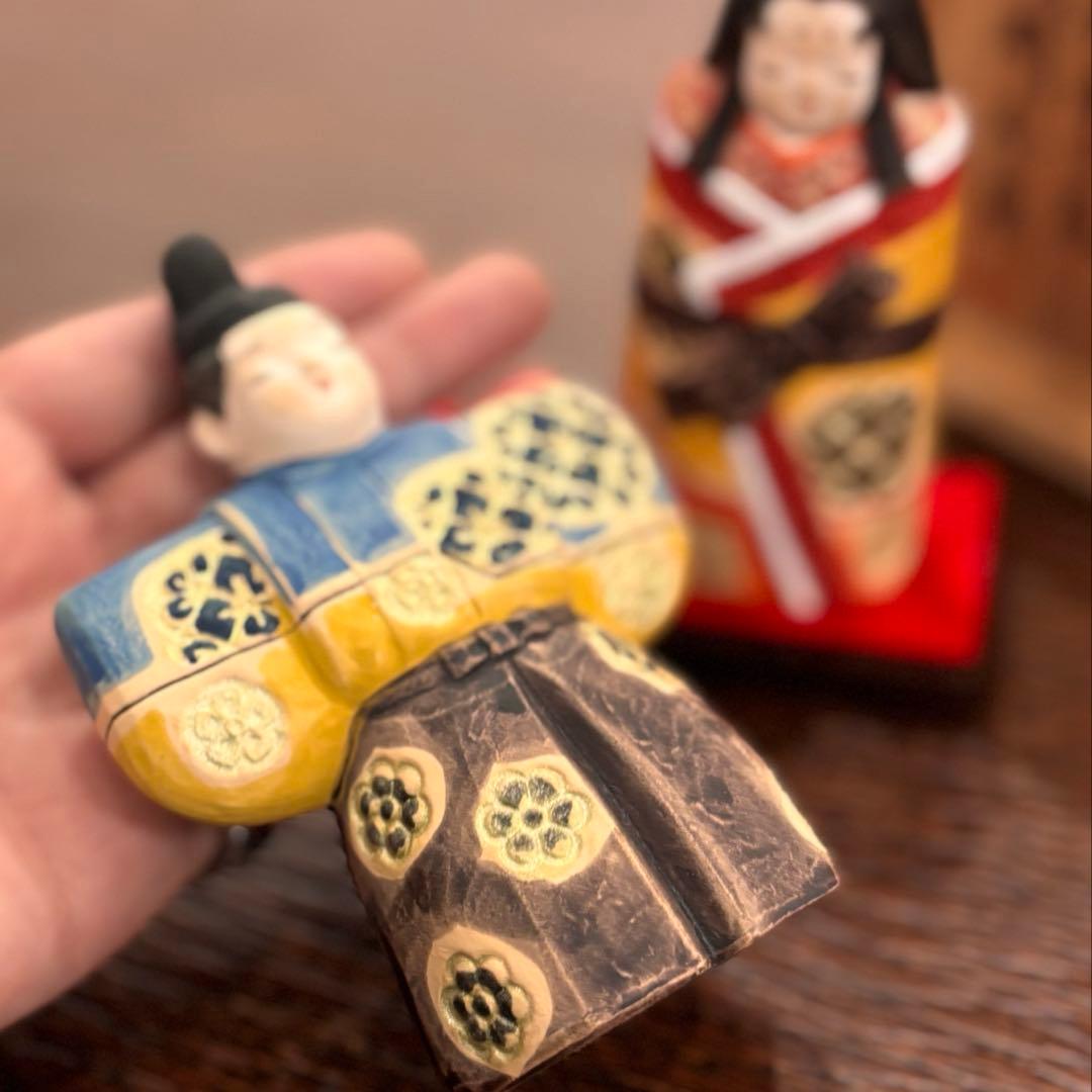 作家物　陶器製雛人形