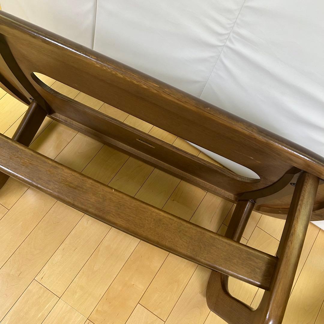 karimoku カリモク センターテーブル　ローテーブルコーヒーテーブル丸型