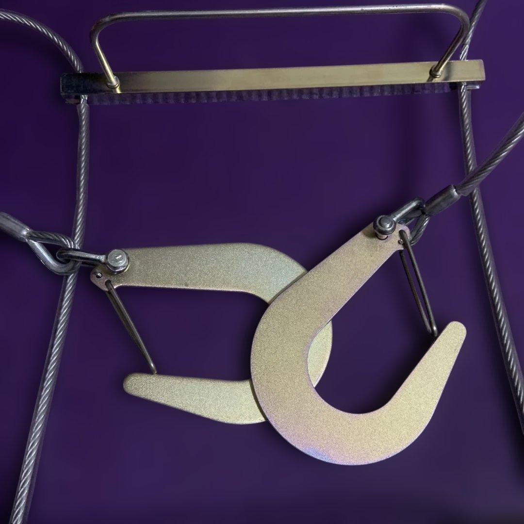 金属製避難はしご　7.5m ワイヤーラダー　美品　国家検定合格品　防災