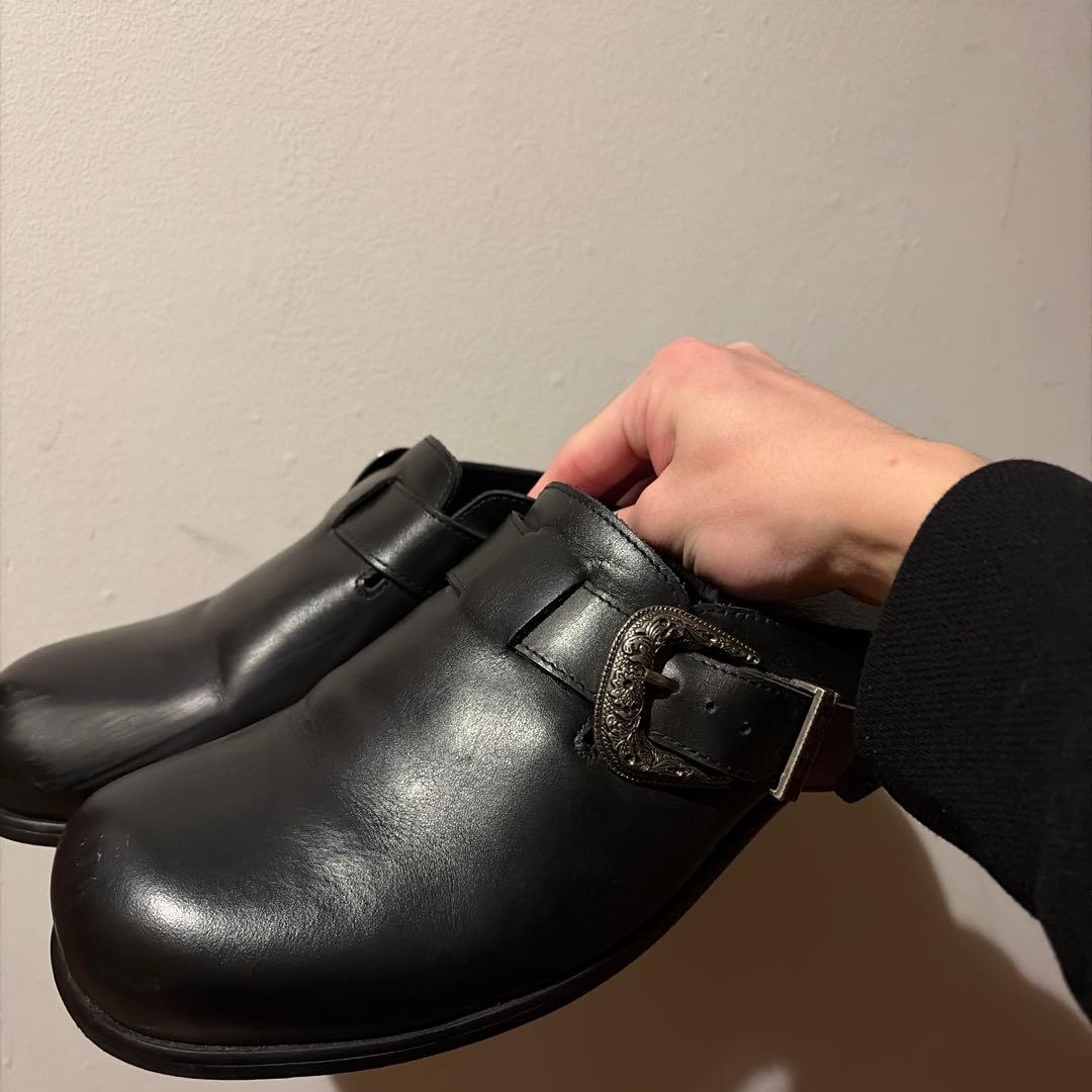 靴 LAST NEST Leather Mule 26cm