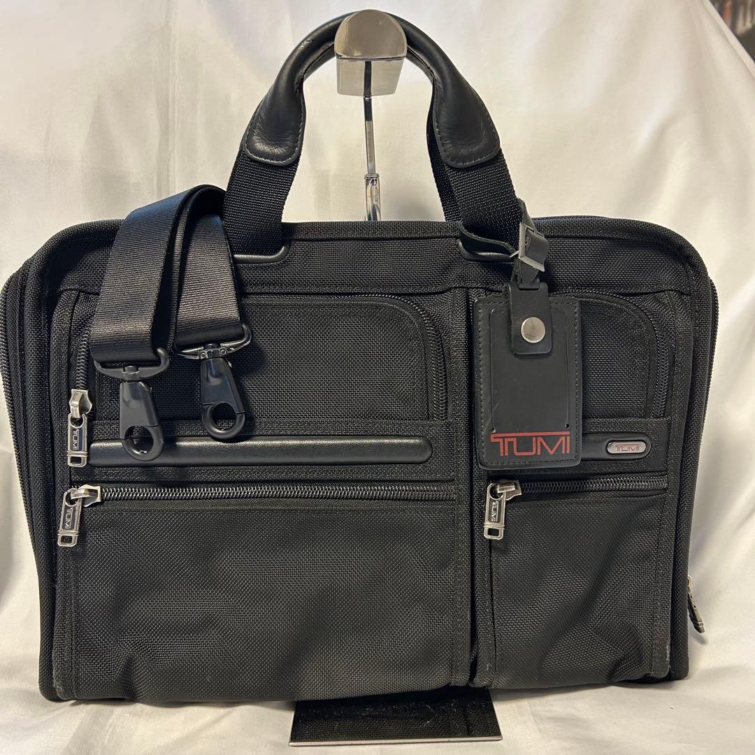 【美品】TUMI トゥミ 2way ビジネスバッグ ブリーフケース ブラック