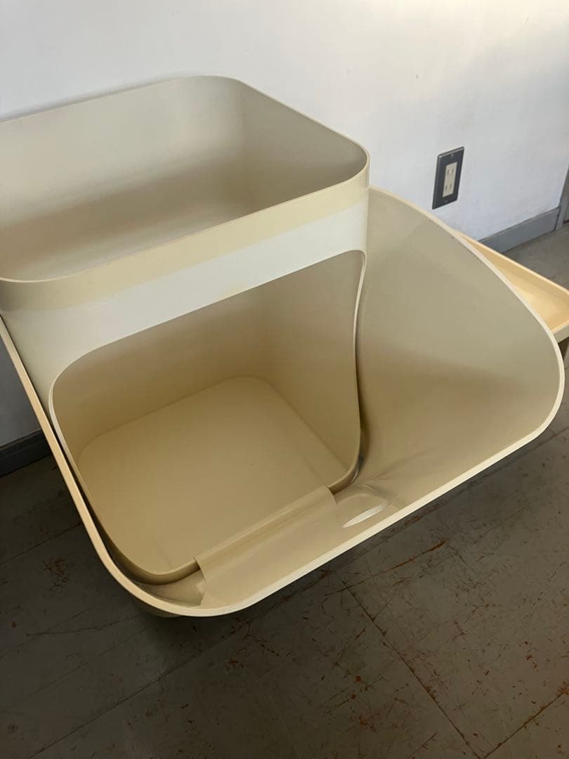 カルテル　コンポニビリ　スクエアエレメントランドリー　ダストボックス　2段