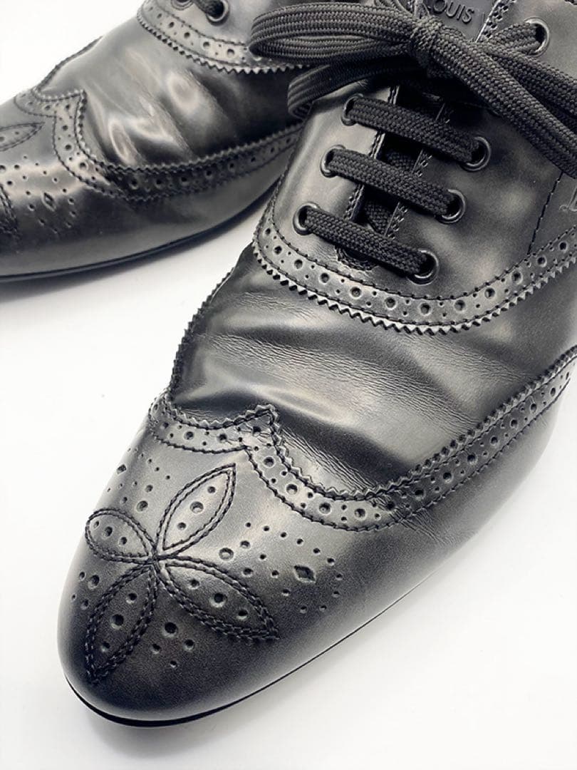 louis vuitton ルイ・ヴィトン レザーシューズ美品‼️