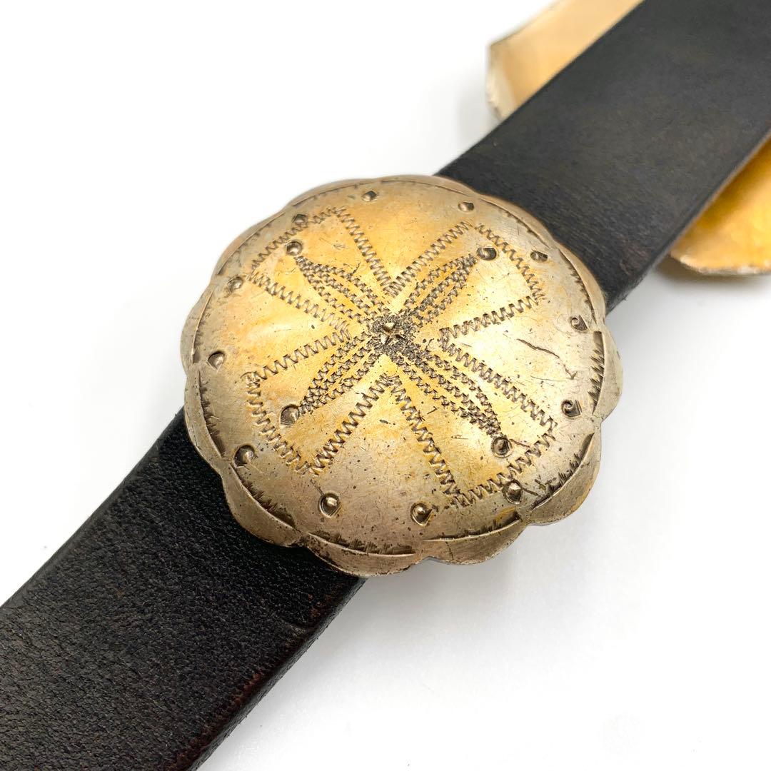 【極希少　廃盤品】ラルフローレン　コンチョベルト　ウエスタン　ナバホ族モチーフ