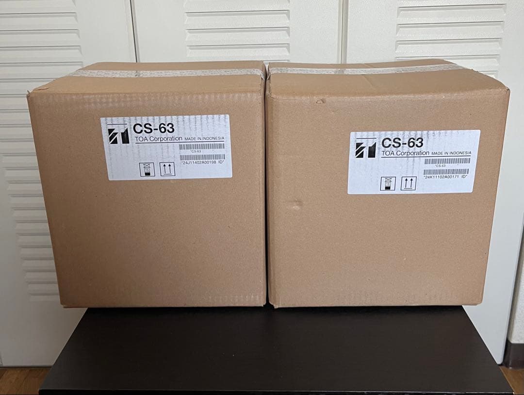 TOA ワイドホーンスピーカー　6W CS-63 2個セット