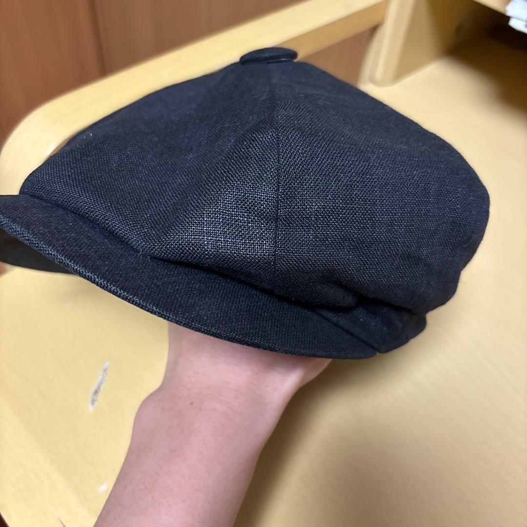 ジェームスロック　ハッターズ　リネンキャスケット