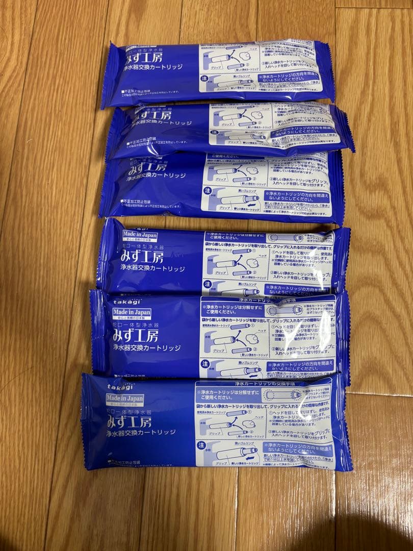 みず工房 浄水器カートリッジ JC0032DK 6個セット