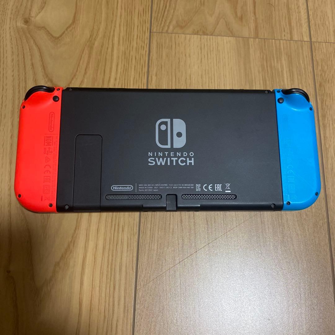 プロコン付き‼️NintendoSwitchネオンブルー/ネオンレッド 付属品完備