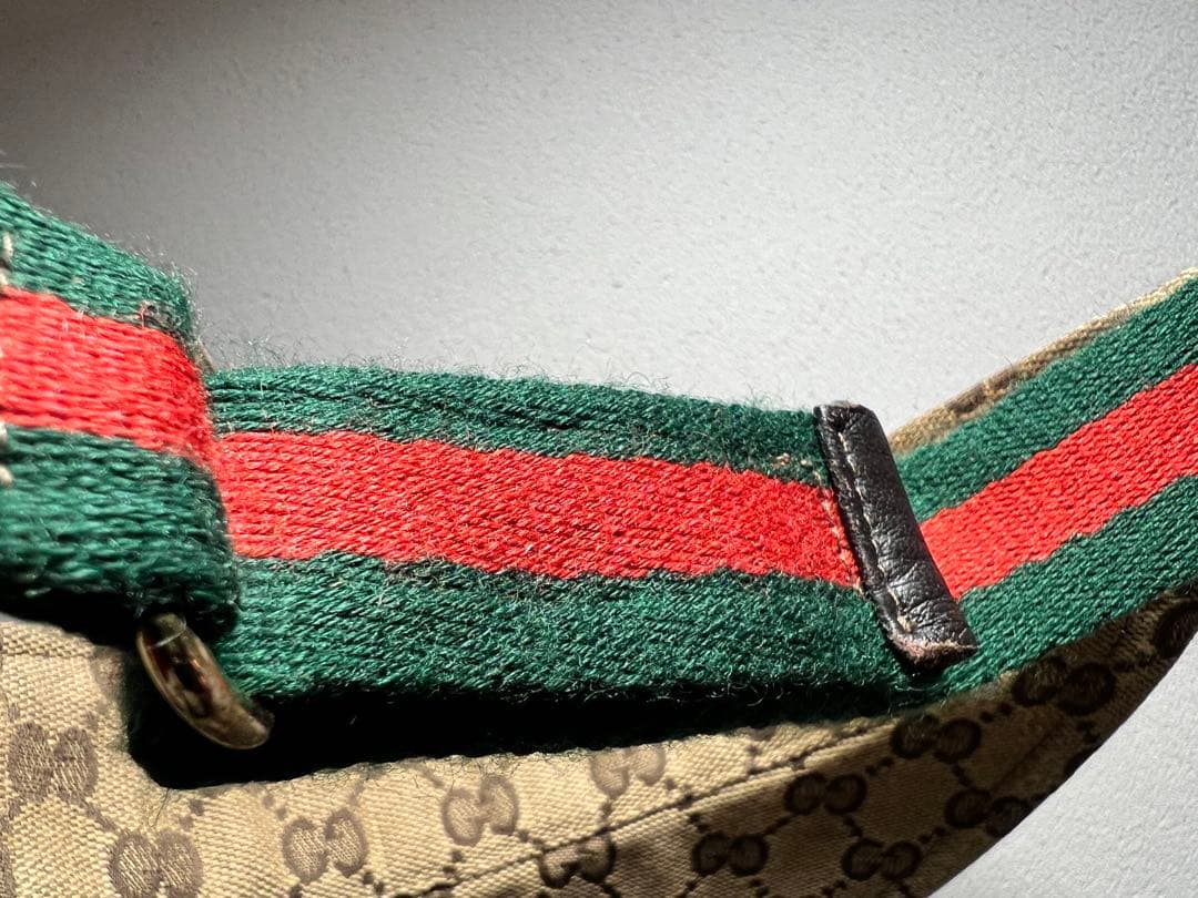 Gucci グッチ GGパターンサンバイザー　サイズS 男女兼用