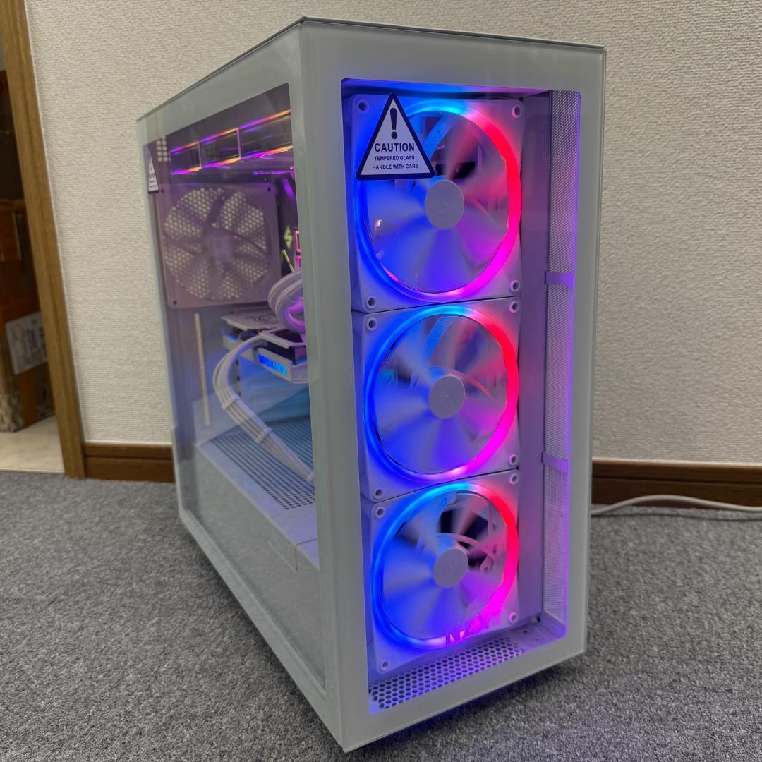 【白い高性能ゲーミングPC】Ryzen 7 RTX4060Ti 16GBNVMe