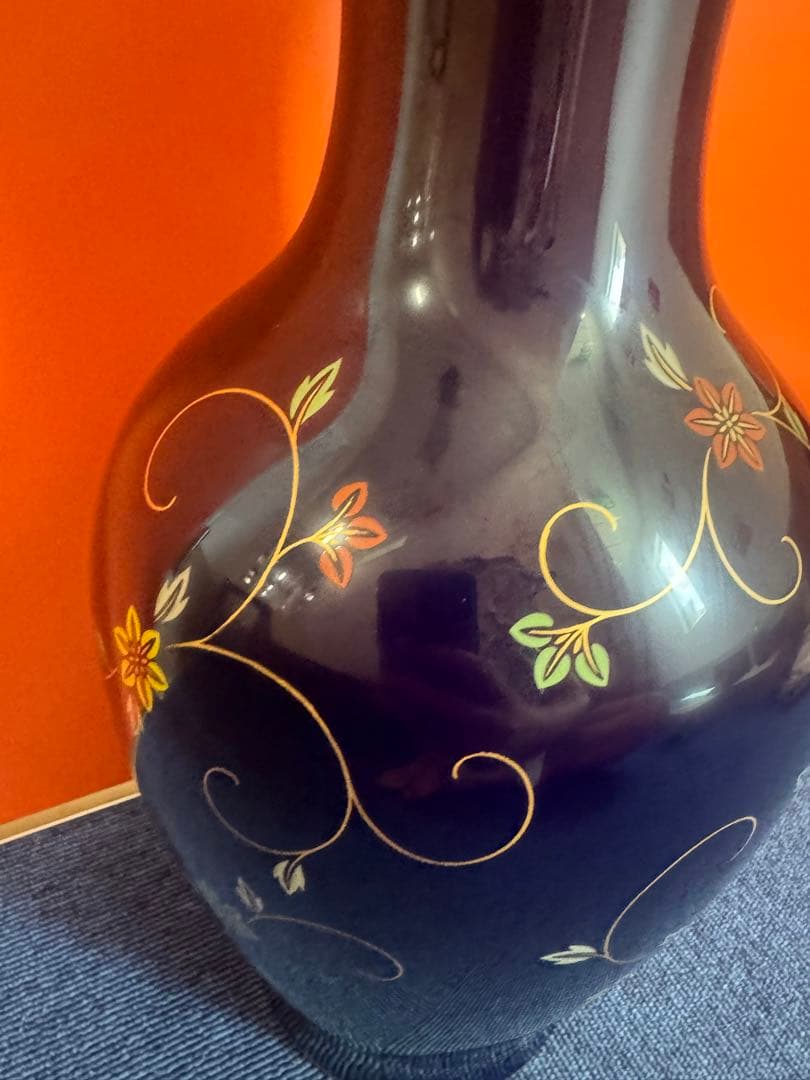 1940  ノリタケ/スタジオコレクション瑠璃金彩 花瓶