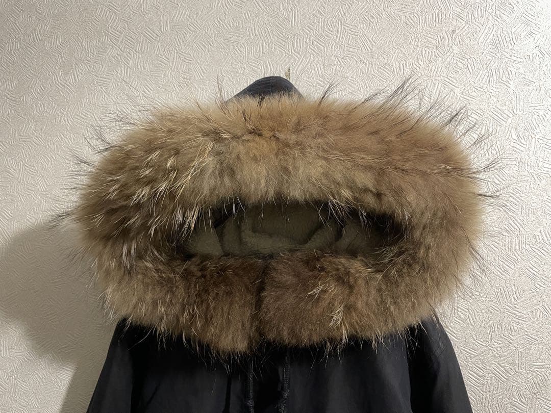 A.P.C. ラクーン ファー モッズコート / アーペーセー ミリタリー