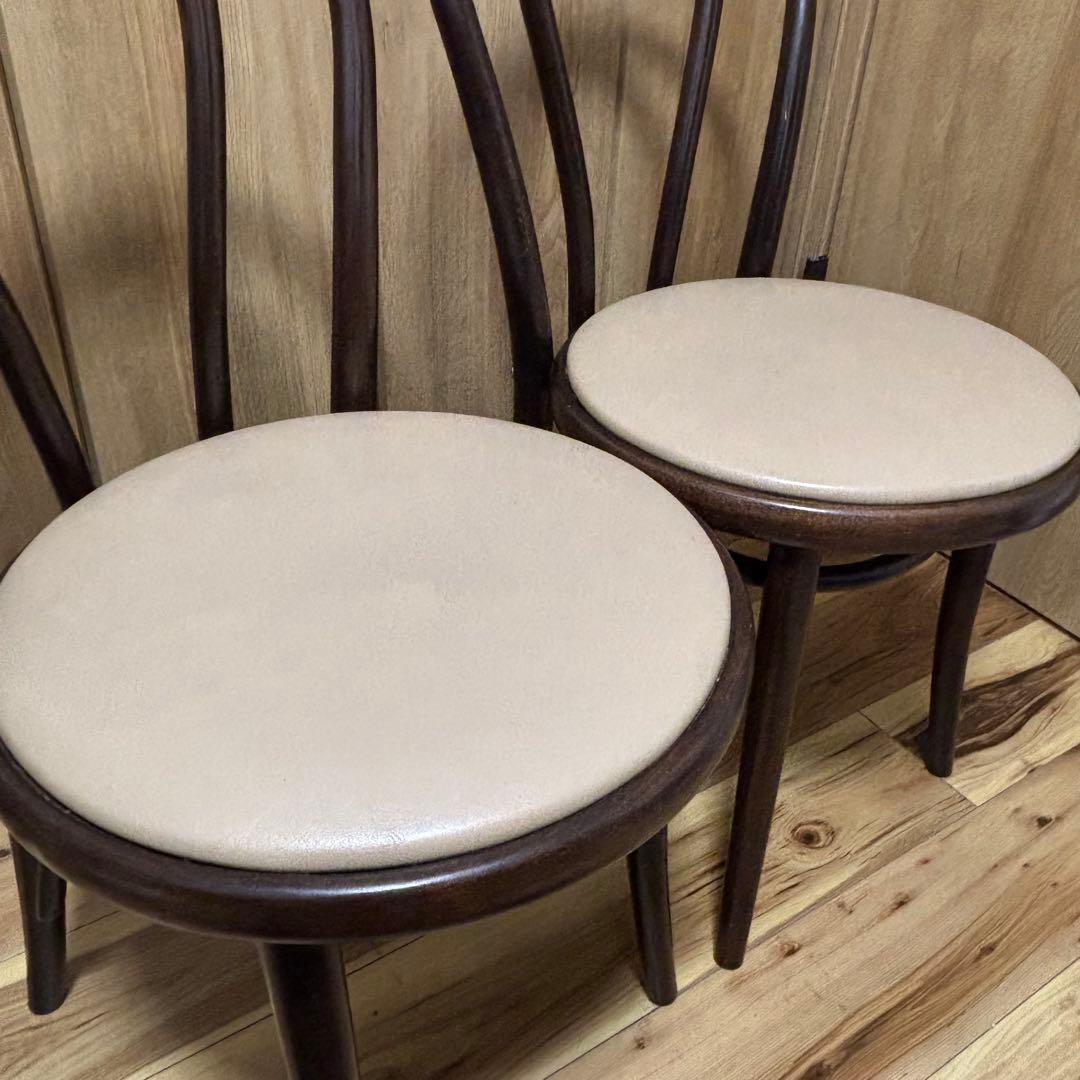 北欧インテリア✨ベントウッドチェア 2脚セット 曲げ木 名作デザイン ダイニング