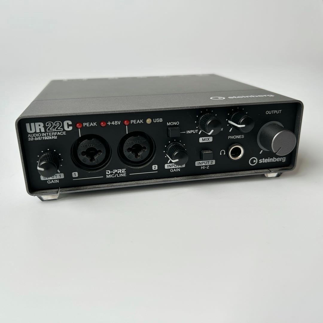 美品 YAMAHA Steinberg UR22C オーディオインターフェース