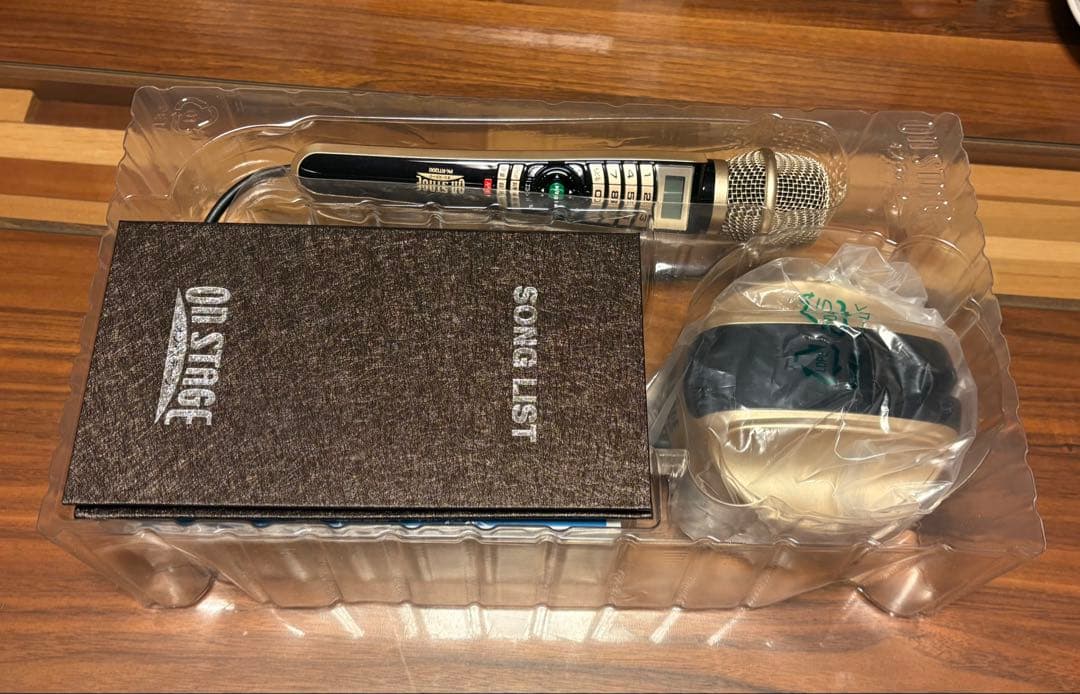 【最終値下げ！】オンステージ パーソナルカラオケ ST1追加曲チップ付き