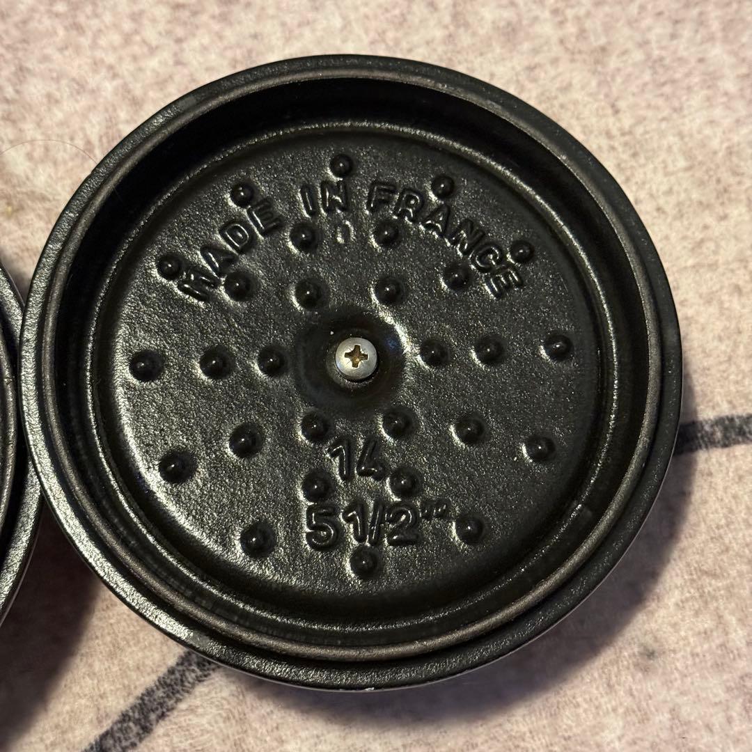 STAUB 鍋　ココット　14cm、16cm まとめ売り