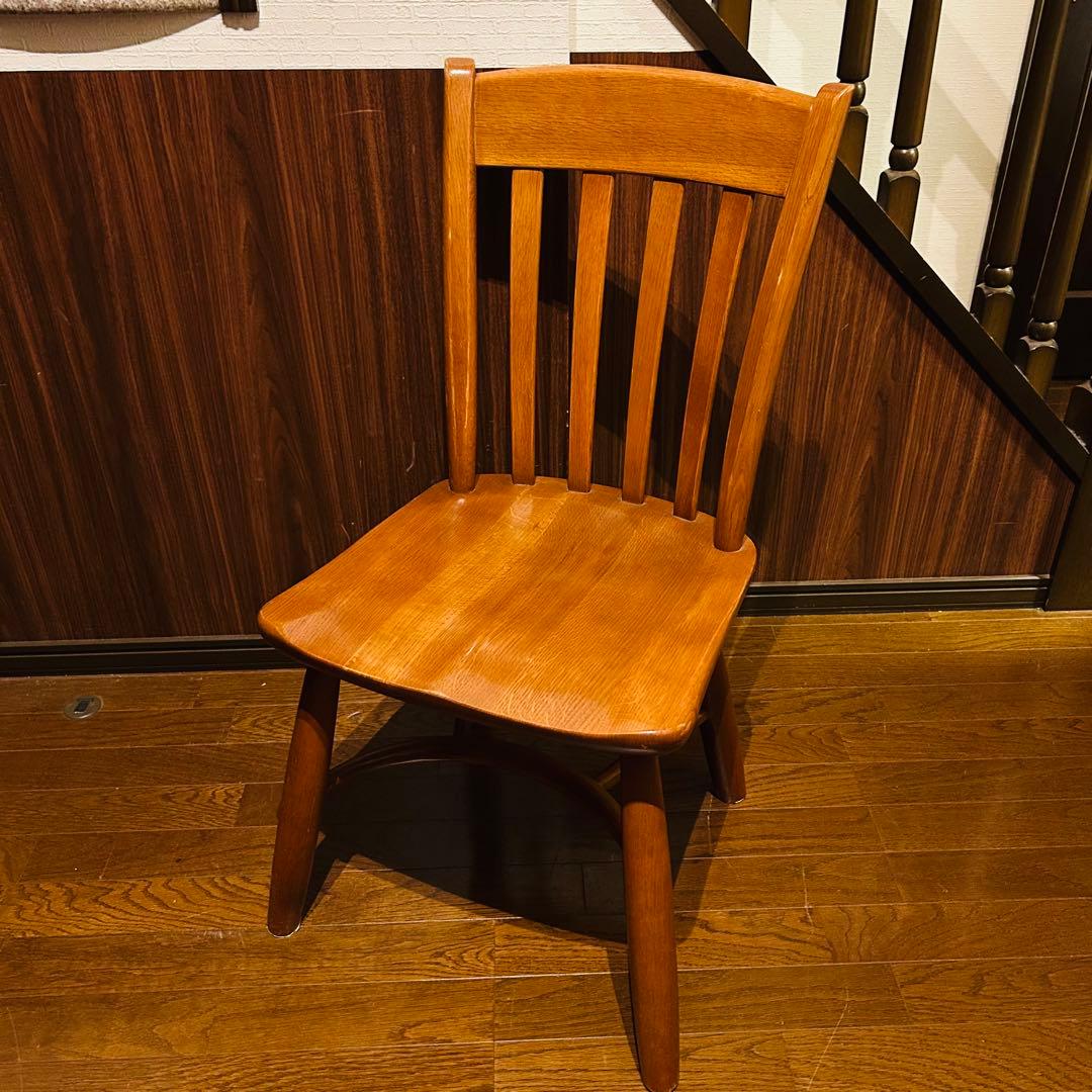 【良品】柏木工 Kashiwa ダイニングチェア ウィンザーチェア ②