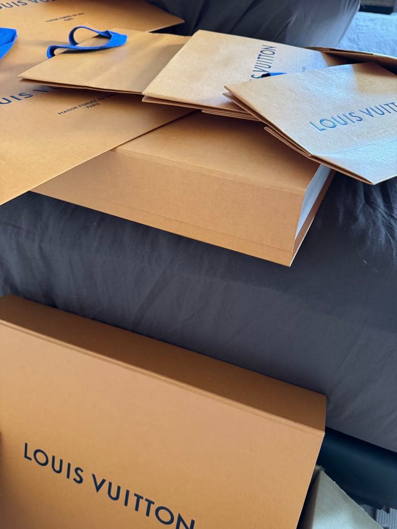 LOUIS VUITTON 箱大２つ付きショッパーセット