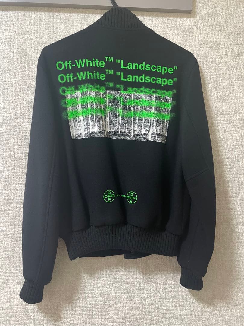 off-white スタジャンメンズXSクリーニング済み