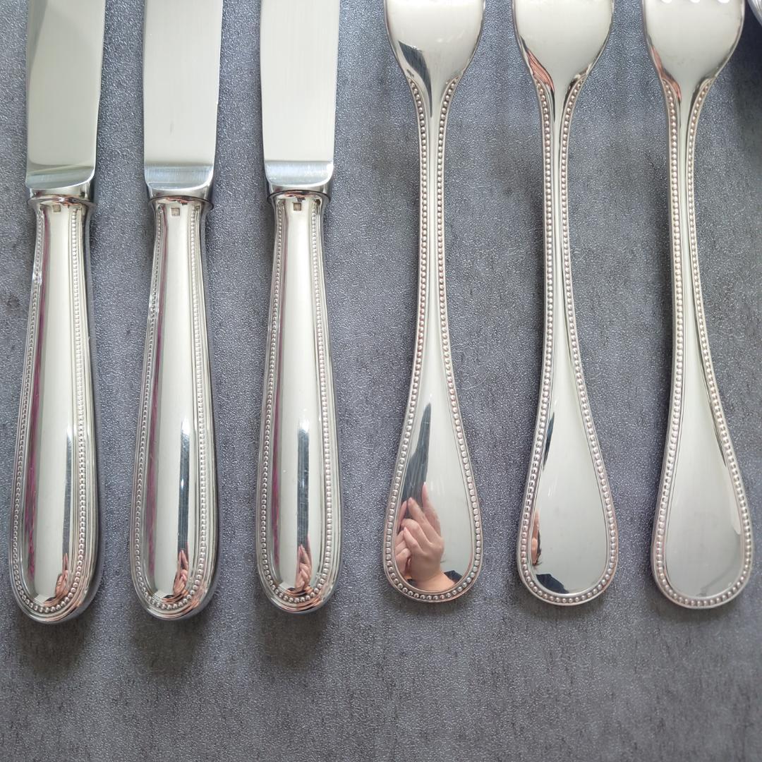 クリストフル パール テーブルサイズ 9点