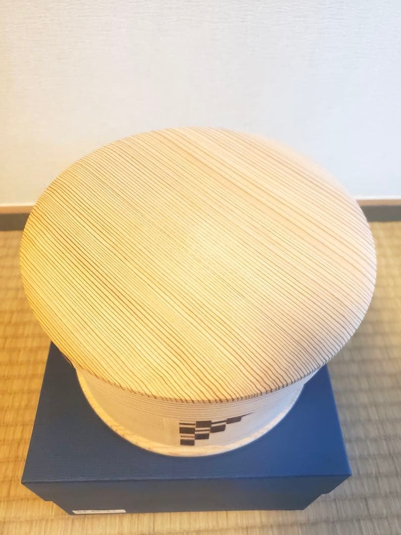 【新品】わっぱ　おひつ　白木　柴田慶信商店