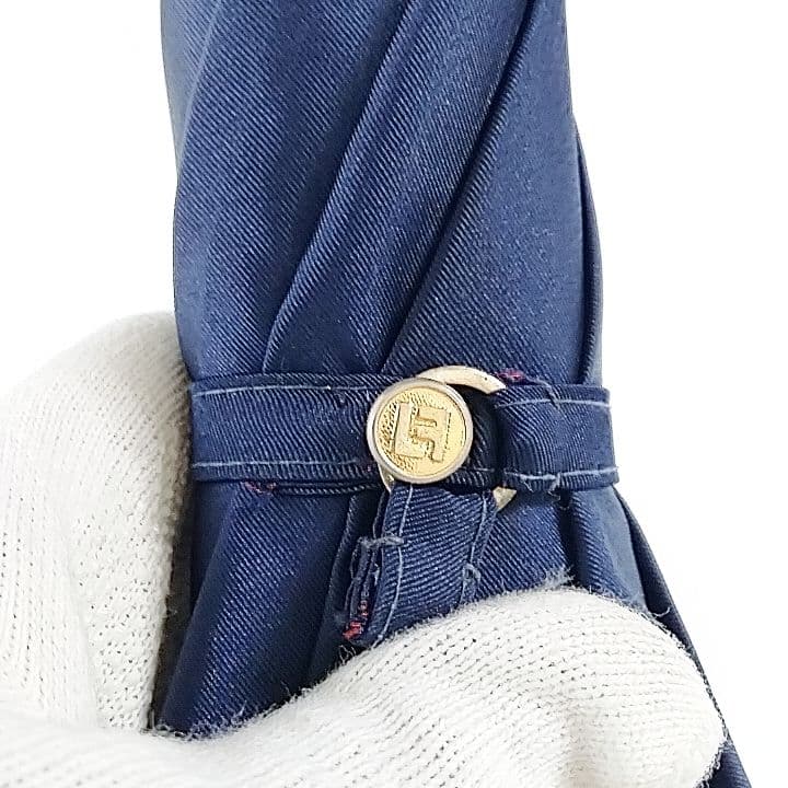 超美品　超希少　ルイフェロー　晴雨兼用　長傘　ネイビー　レッド　ロゴ