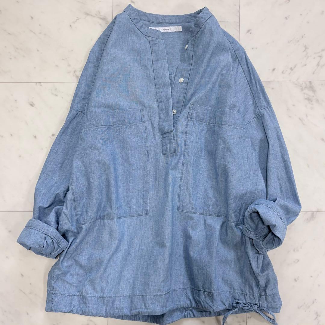 美品✨フレームワーク　ダンガリードロストシャツ　2025SS