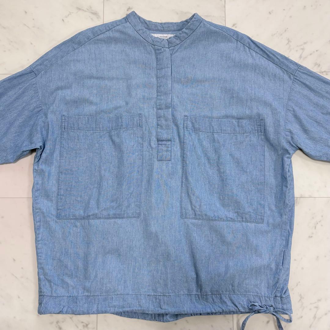 美品✨フレームワーク　ダンガリードロストシャツ　2025SS