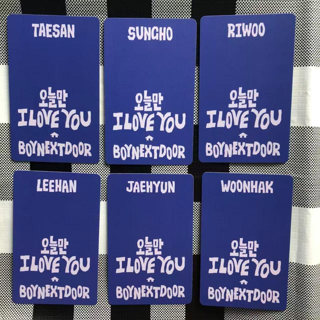 BOYNEXTDOOR LINE MUSIC ミュージック 当選 トレカ 6枚