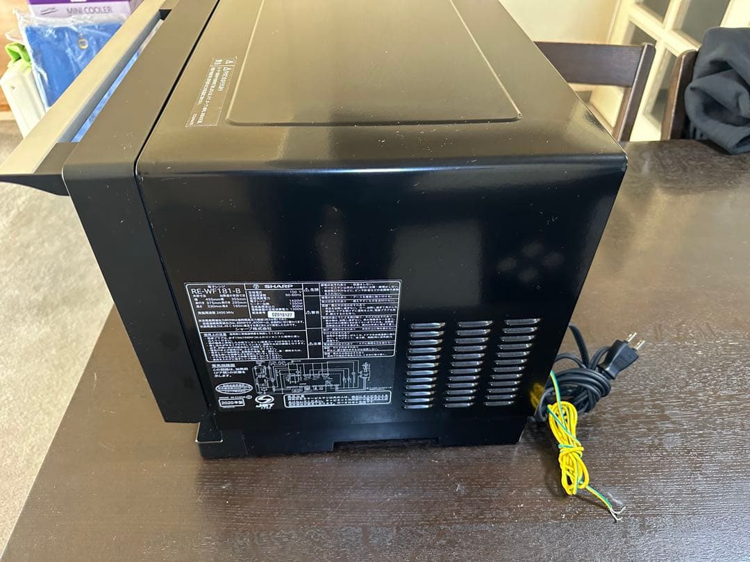 シャープ　オーブンレンジ　RE-WF181-B 2020年製
