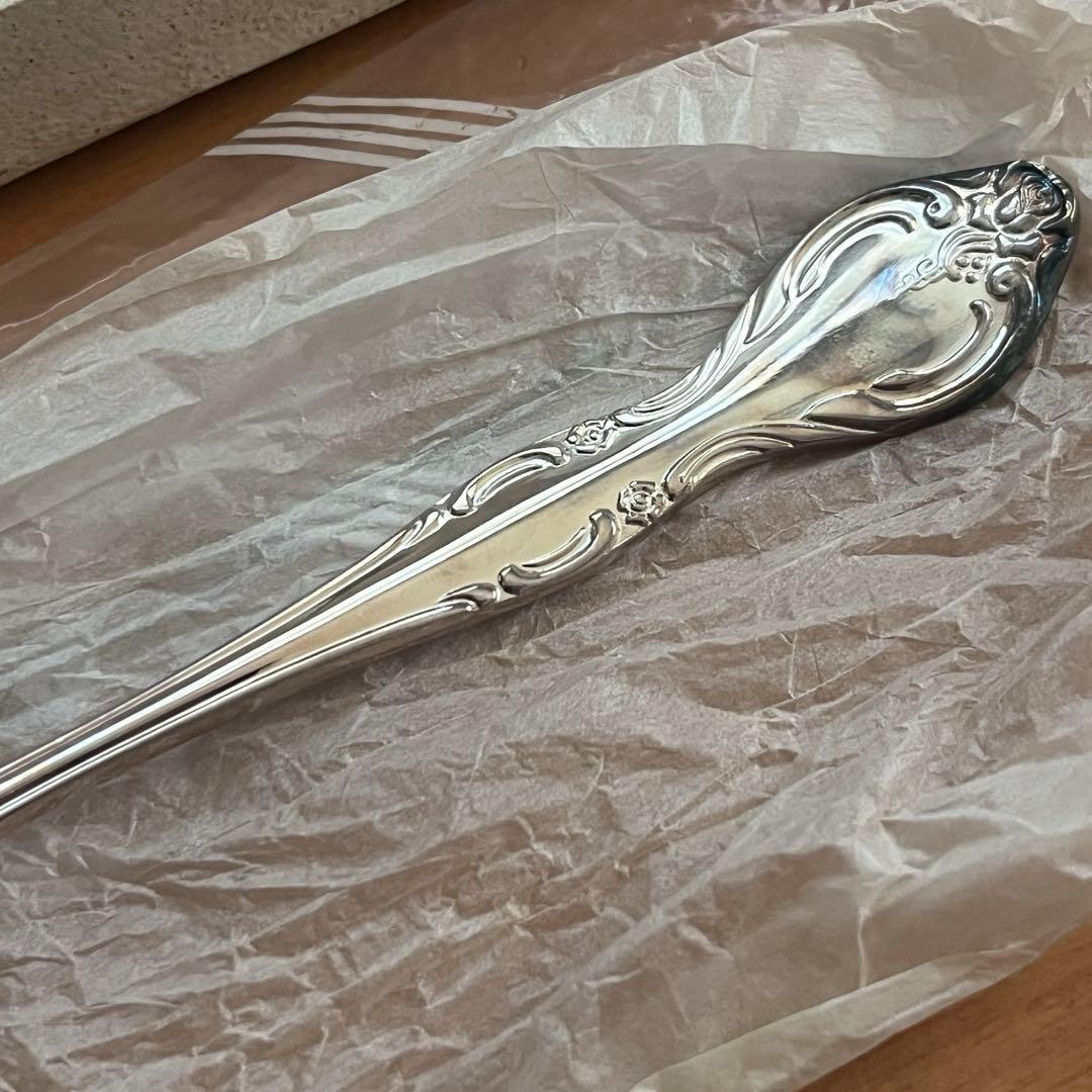 【未使用品】ラッキーウッド　シルバーカトラリー オルレアン ディナーセット