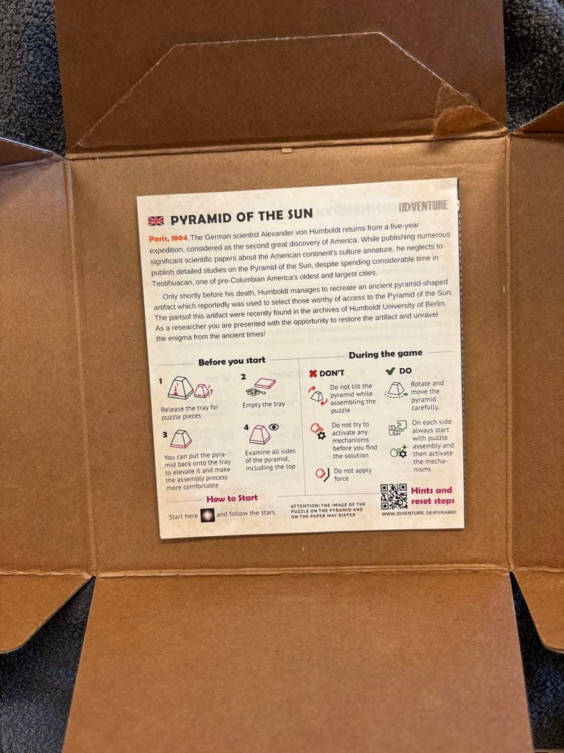 CLUE PUZZLE 太陽のピラミッド