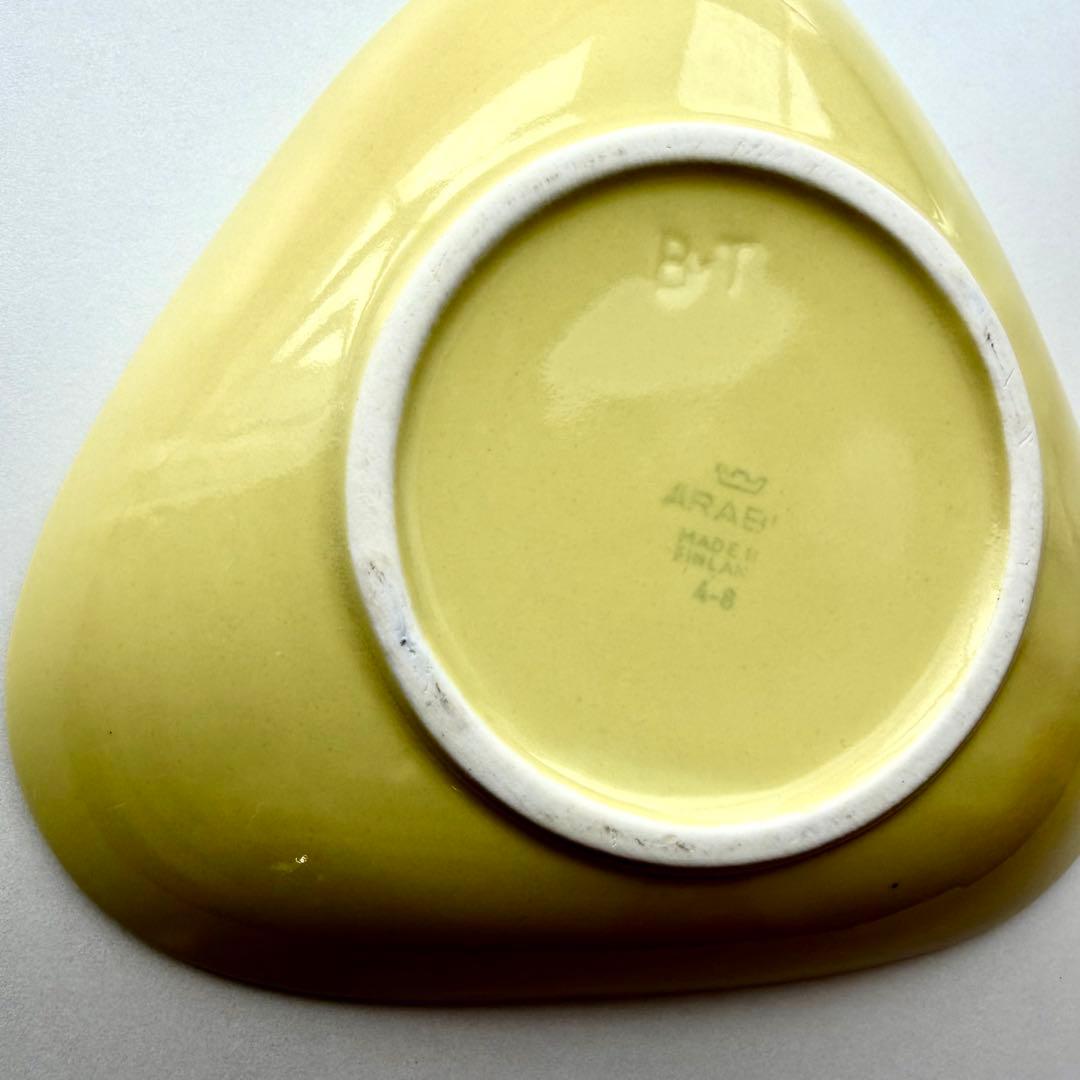 アラビア　キルタ　トライアングルプレート　2枚セット