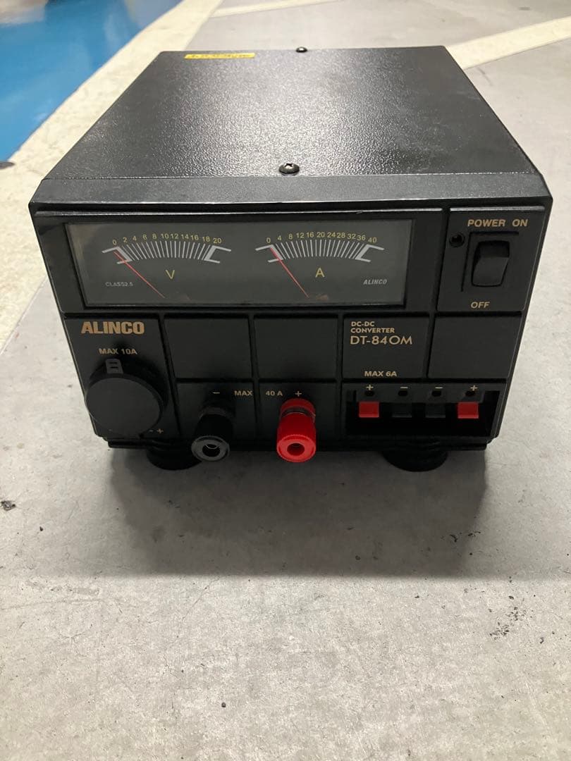 ALINCO Max 40A DC-DCコンバータ — DT-840M