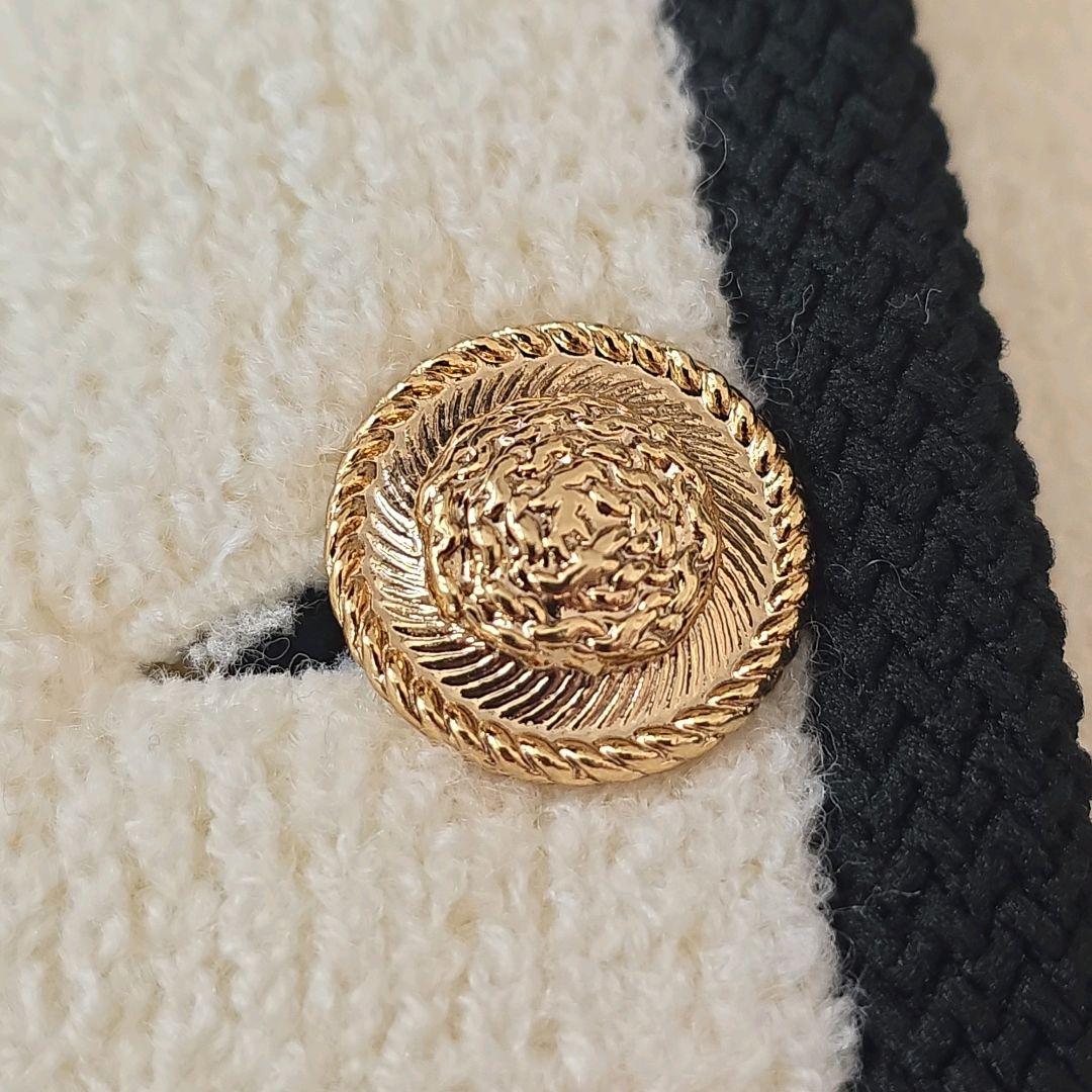 マナちゃん アナイ 24AW カーディガン ジャケット 金ボタン