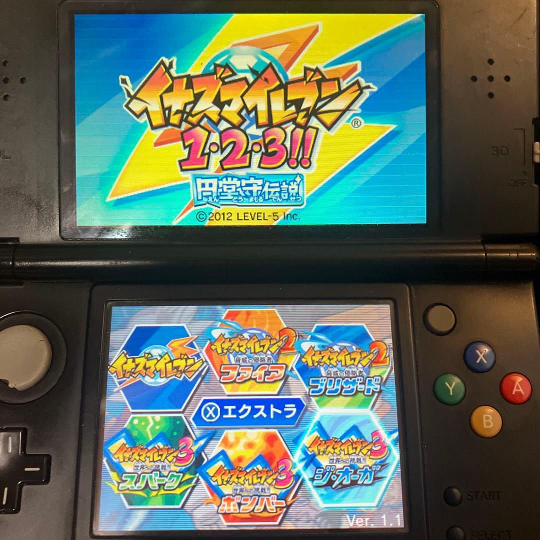 3DS イナズマイレブン 1・2・3 円堂守伝説 （ソフトのみ）