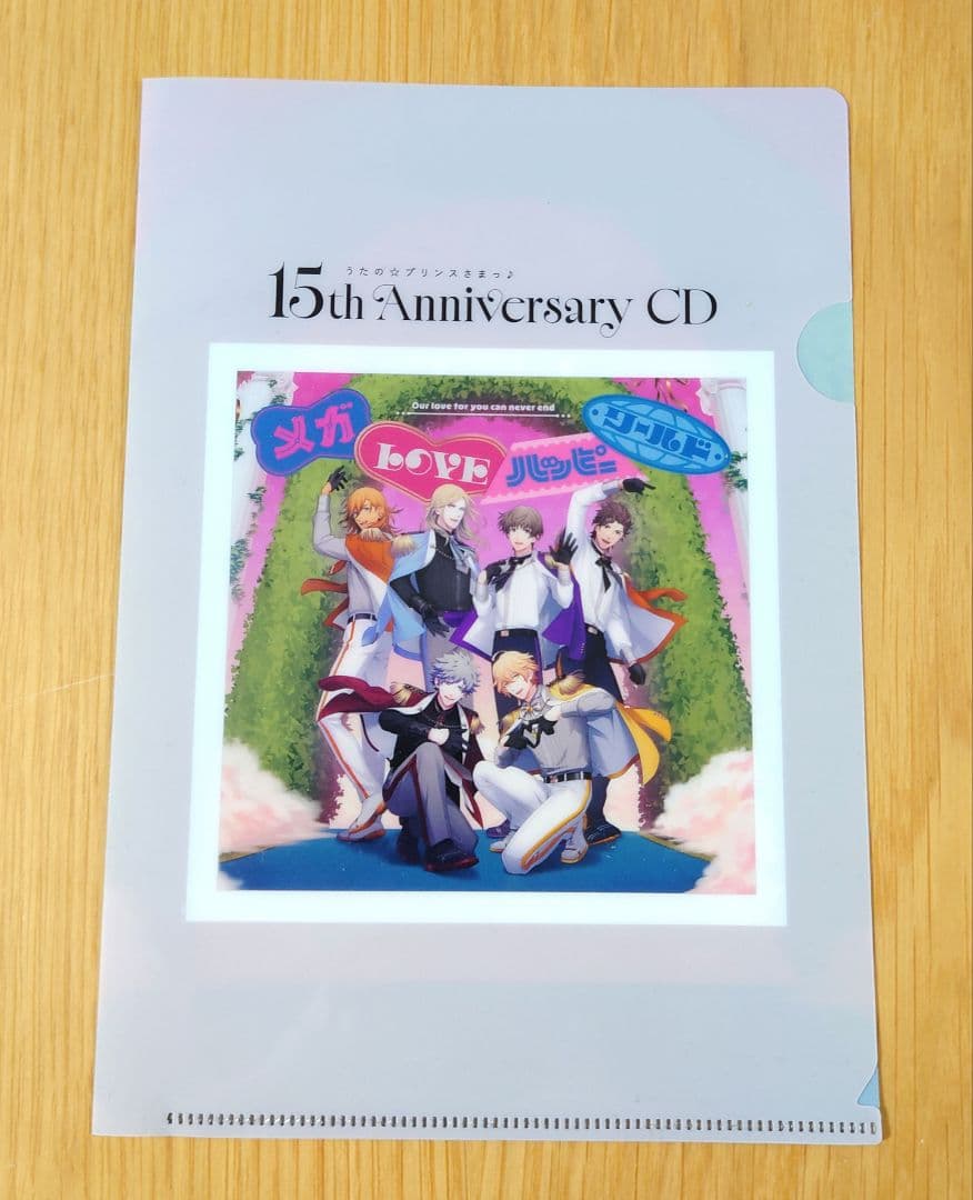 うたプリ 15th CD カミュ 直筆サイン入りCD クリアファイル メセカ付き