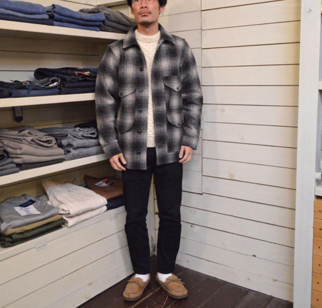 【限定モデル】FILSON オンブレチェック マッキーノクルーザージャケット　S